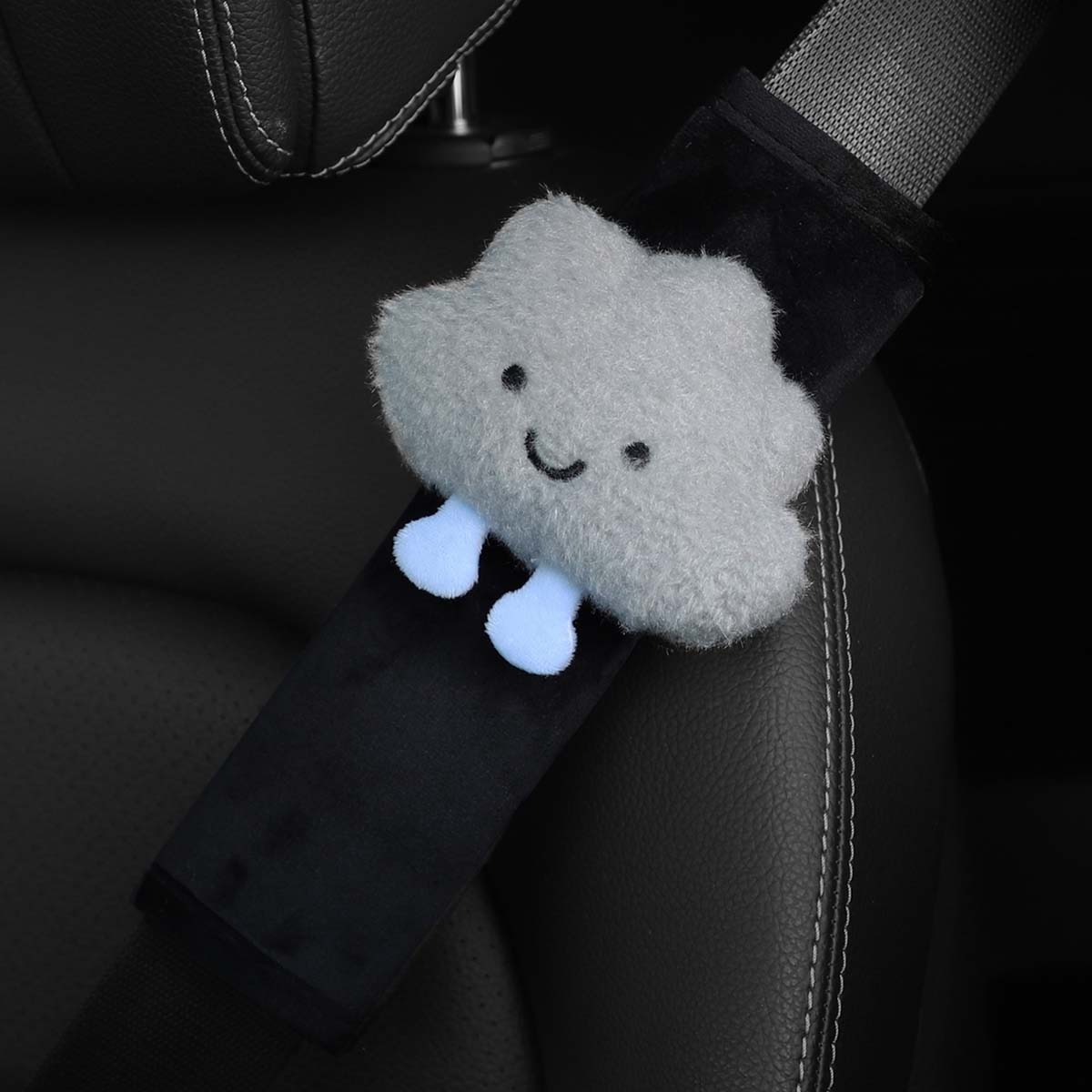Wolkvormige pluche autoschoude - Infant Car Seat Cover recensie en prijs