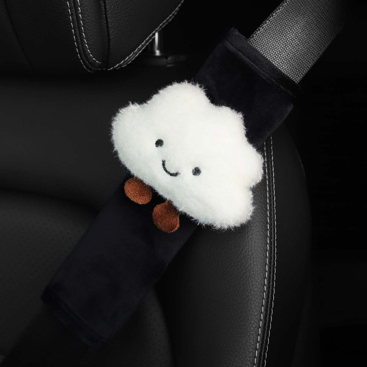 Wolkvormige pluche autoschoude - Infant Car Seat Cover recensie en prijs