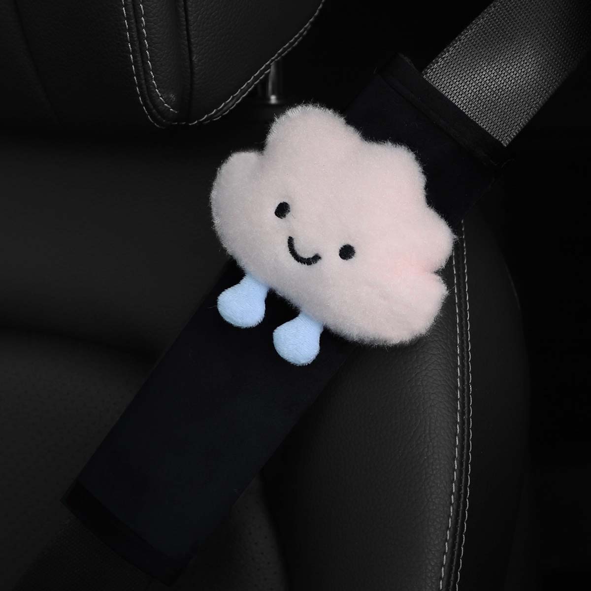 Wolkvormige pluche autoschoude - Infant Car Seat Cover recensie en prijs