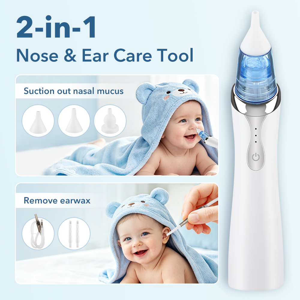 Oplaadbare elektrische neusasp - Nasal Aspirator recensie en prijs